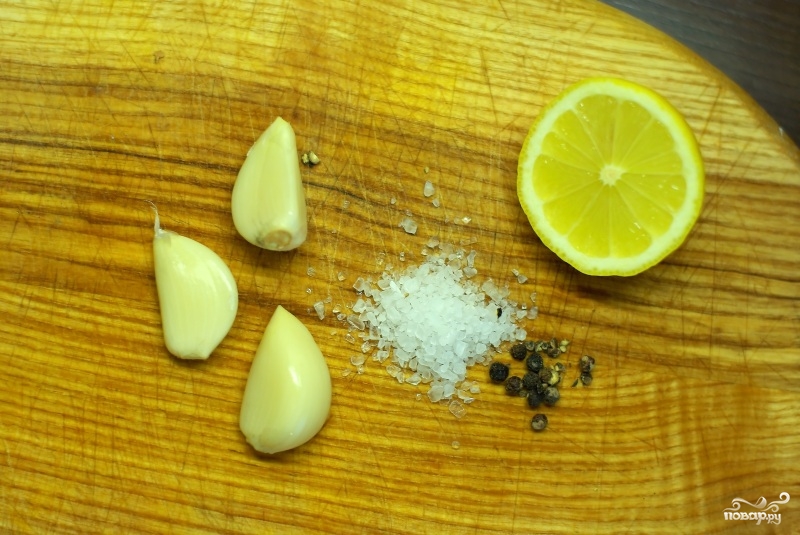 Рецепт Креветки в чесночном соусе