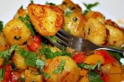 Картофель в казане
