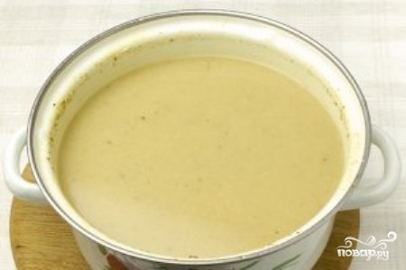 Суп из шампиньонов постный
