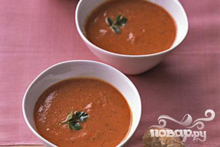 Рецепт Пикантный томатный суп