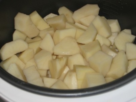 Рецепт Картошка с шампиньонами в мультиварке
