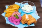 Английская уличная еда "Fish&chips"