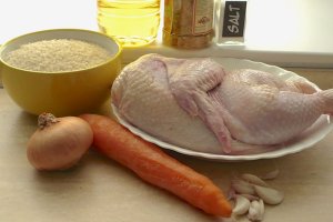 Рецепт Плов с курицей и овощами
