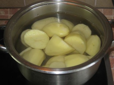 Рецепт Запеканка картофельная с вареным мясом