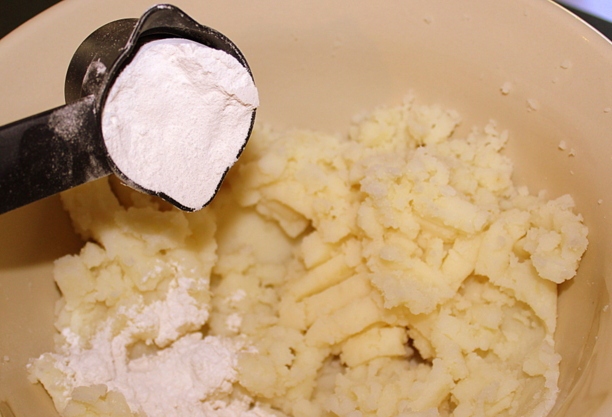 Рецепт Блинчики из картофельного пюре