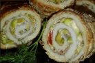 Мясной рулет с фисташками