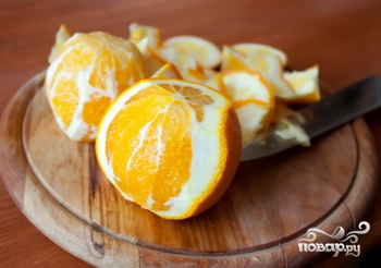 Рецепт Фруктовый салат с апельсинами
