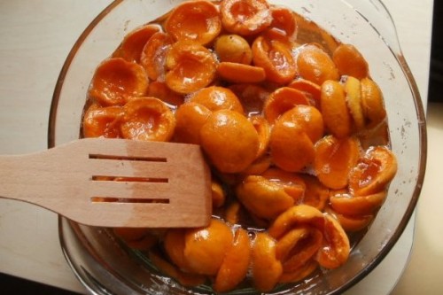 Рецепт Компот из абрикосов и слив