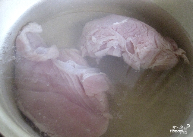 Рецепт Куриный суп для похудения