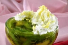 Винное желе с киви
