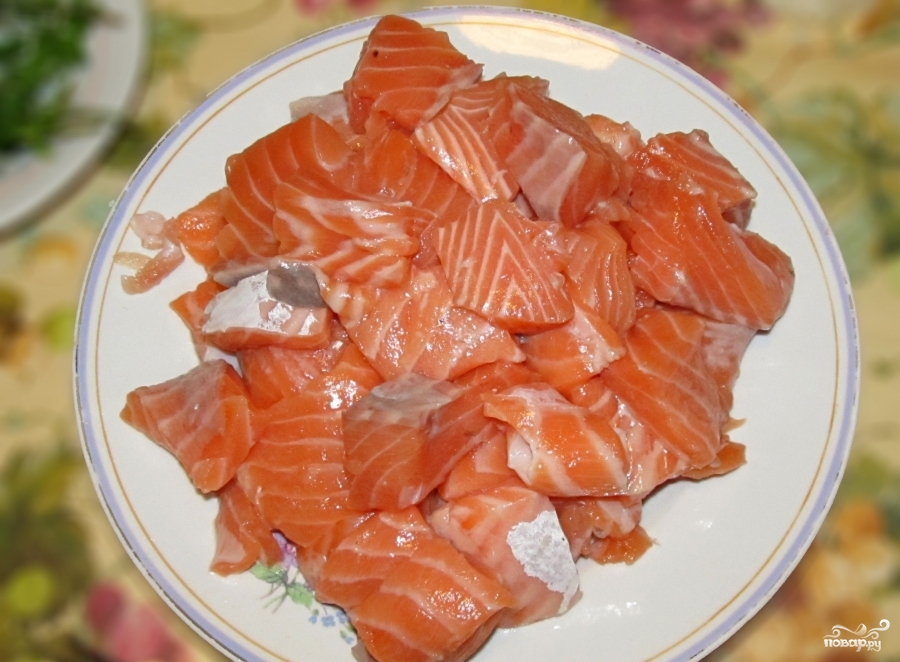 Рецепт Тальятелле с лососем