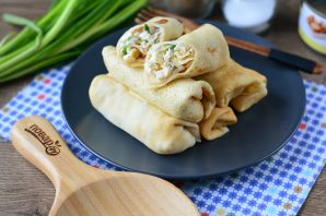 Блины с тунцом