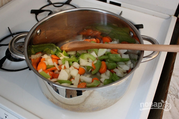 Суп-пюре из моркови с сельдереем