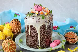 Глазурь для кулича диетическая