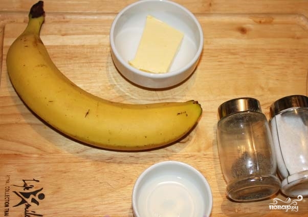 Рецепт Яичница с бананом