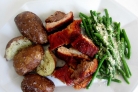 Мясо под соусом в духовке