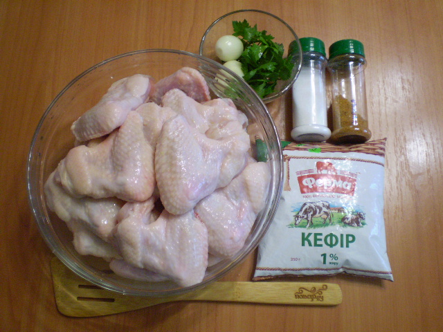 Рецепт Куриный шашлык на кефире
