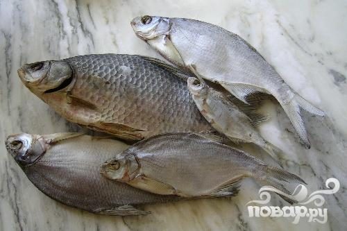 Рецепт Рыба сухая