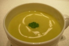 Картофельный суп с луком-порей
