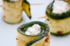 Рулетики из кабачков с орехами
