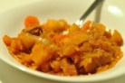 Солянка из свежей капусты с картошкой