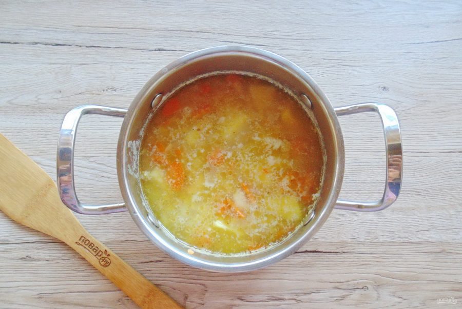 Суп из чечевицы с имбирем