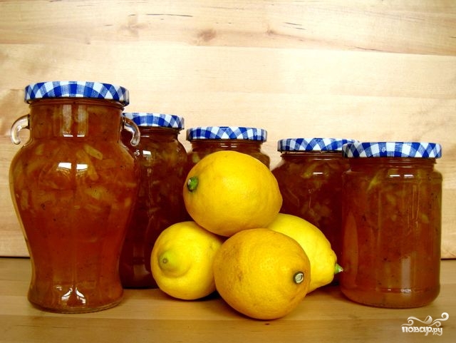 Рецепт Варенье из лимонов в мультиварке