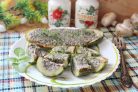 Жареные огурцы с грибами