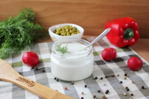 Постный майонез на гороховом рассоле