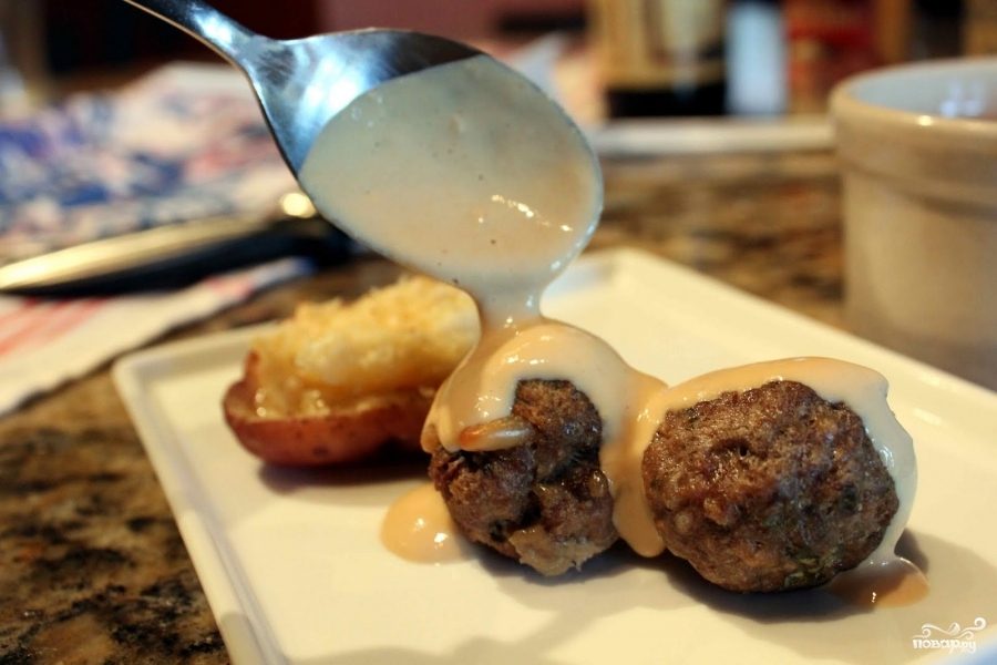 Рецепт Мясные шарики из говяжьего фарша