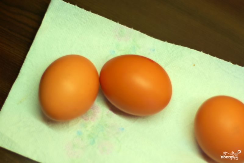 Рецепт Яйца вареные без скорлупы