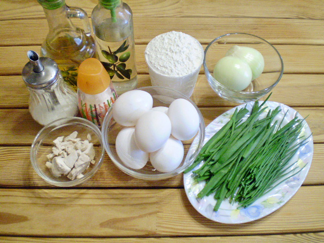 Рецепт Пирожки с яйцом и зеленью