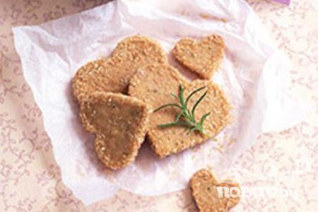 Рецепт Печенье с розмарином и грецкими орехами