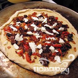 Рецепт Средиземноморская греческая пицца на гриле