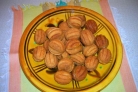 Печенье Орешки с вареной сгущенкой