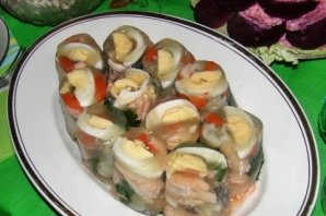 Заливное из рыбы без желатина