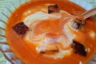 Крем-суп из свежих томатов