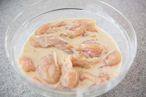 Рецепт Куриное филе в кунжутной панировке