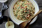 Макаронный салат с домашней заправкой