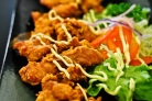 Жареная курица в японском стиле