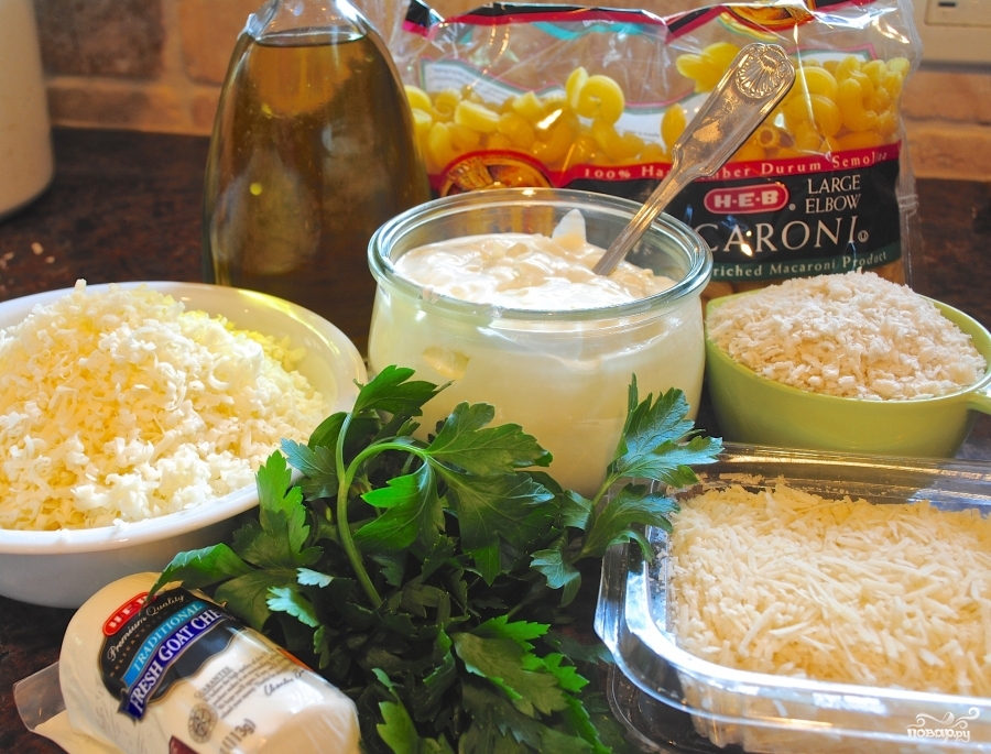 Рецепт Запеканка из макарон с сыром