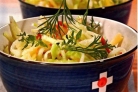 Капустный салат с яблоками