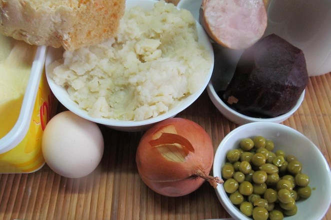 Рецепт Запеканка из ветчины и картофеля