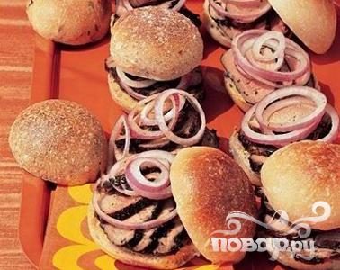 Рецепт Сэндвичи с глазированной свининой