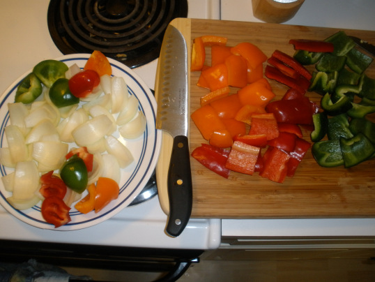 Рецепт Овощи под соусом терияки
