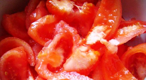 Рецепт Баранина тушеная с помидорами