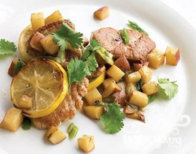 Рецепт Свинина с лимоном и картофелем