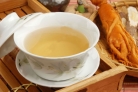 Зеленый чай с женьшенем