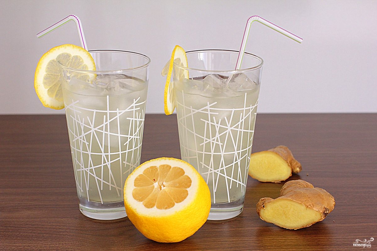 Рецепт Имбирный лимонад