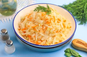 Квашеная капуста хрустящая